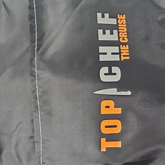 Top Chef The Cruise drawstring nylon tote with pockets Excellent condition - Picture 3 of 4